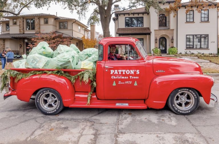 Patton's delivers real Christmas trees in Dallas