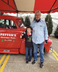 Jeff Patton owner of Patton's Christmas Trees in Lakewood Dallas